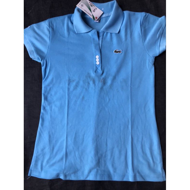 Áo thun vải cá sấu