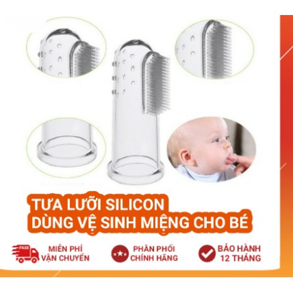 Tưa Lưỡi Silicon Cao Cấp Siêu Mềm Cho Bé