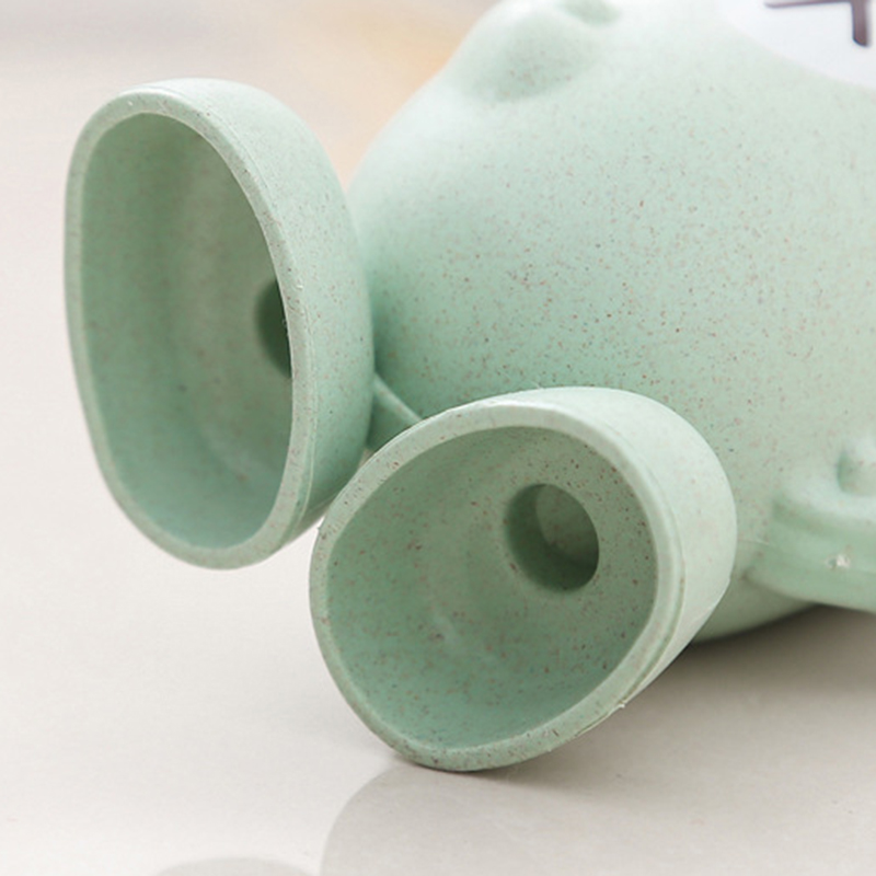 Cốc đựng bàn chải đánh răng hình hoạt hình 3D đáng yêu cho trẻ em