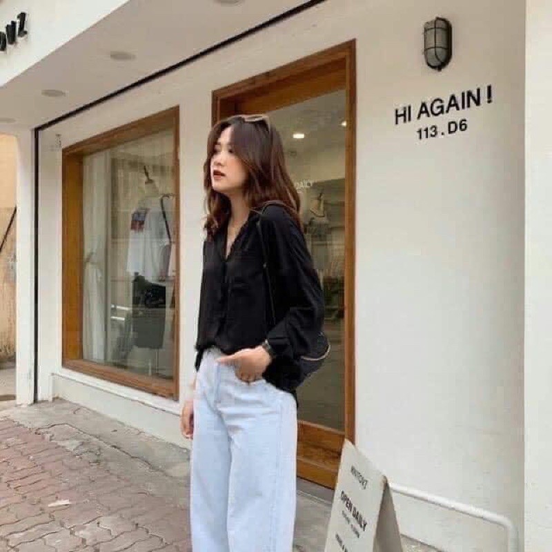 Trả áo ord zara đen