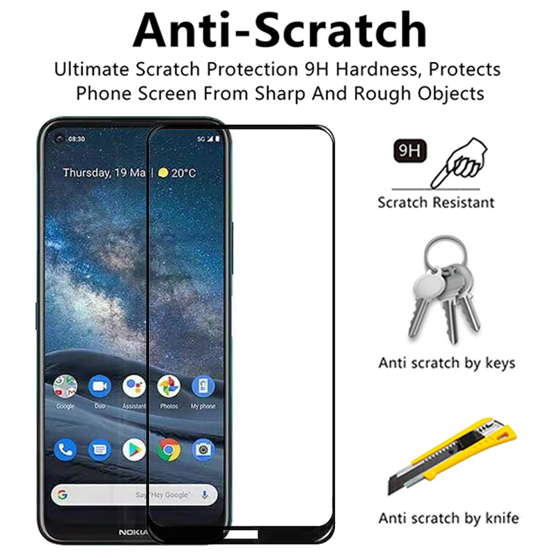 Kính cường lực toàn màn hình cho Nokia 8.3 5g Nokia 8.1 X7