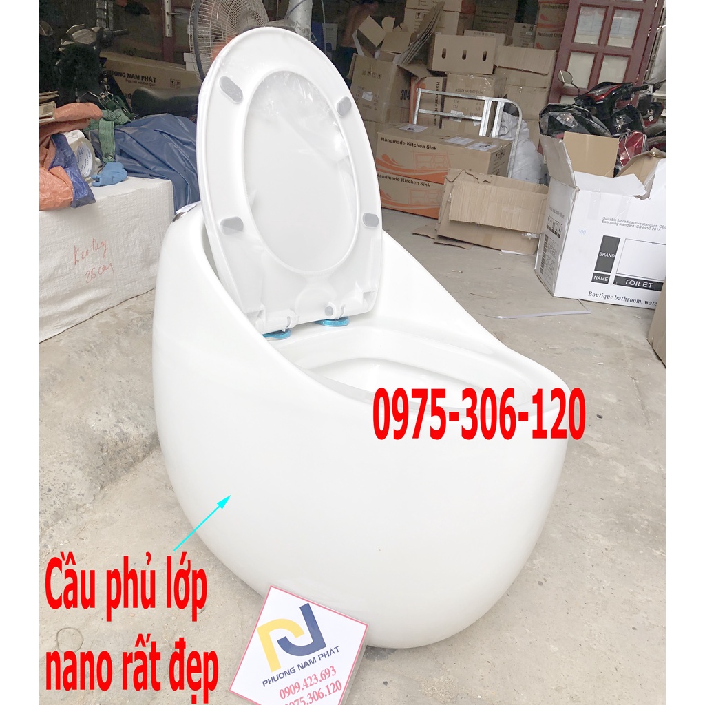 Bồn cầu trứng, bệt trứng, bồn cầu một khối, bệt liền khối 935TNA NA.GRAND