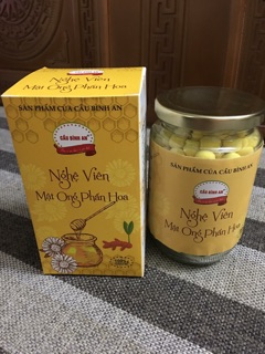 Viên nghệ mật ong phấn hoa 