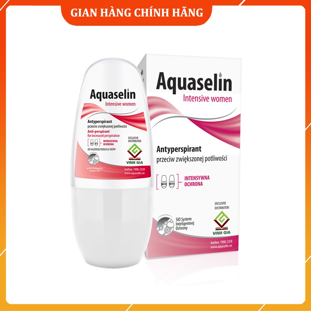Lăn Nách Khử Mùi Aquaselin Intensive Women Cho Nữ | BigBuy360 - bigbuy360.vn