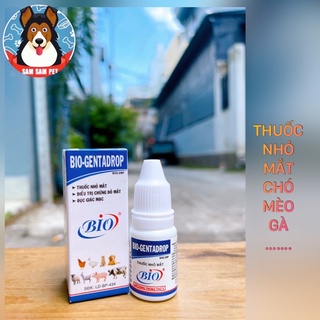 Dung dịch nhỏ mắt thú cưng Bio-Gentabrop