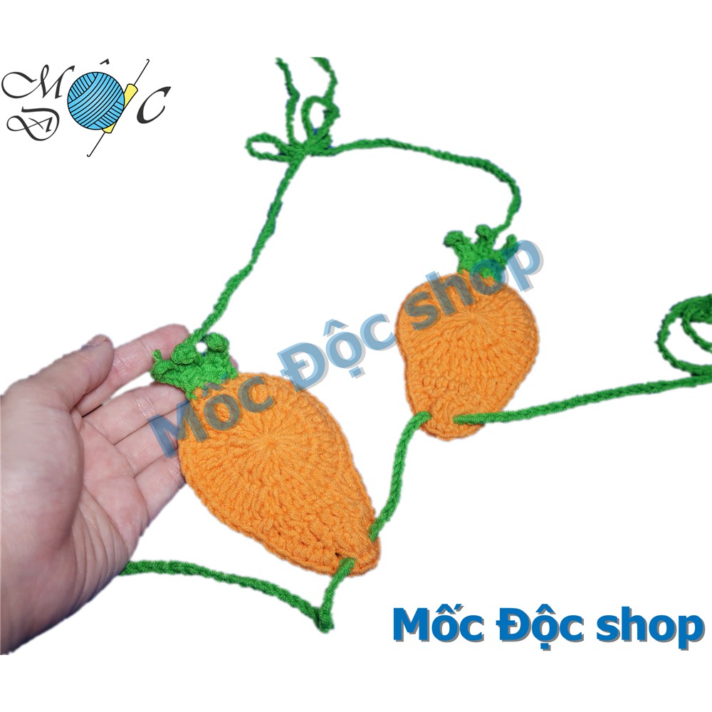 Bikini len cà rốt cho bé gái