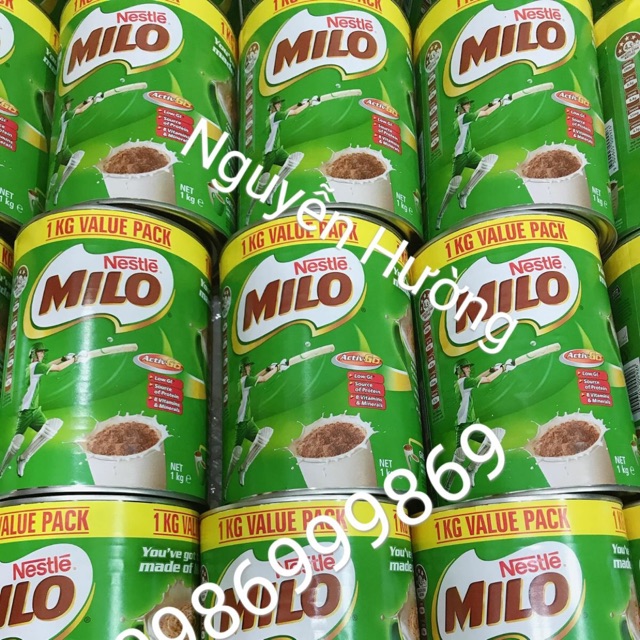 Sữa Milo úc