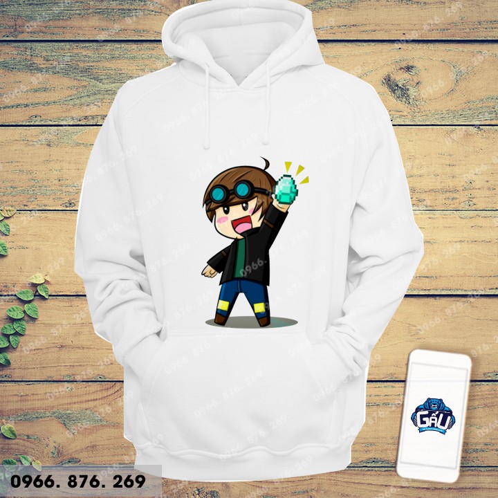 Áo nỉ MINECRAFT theo yêu cầu | BigBuy360 - bigbuy360.vn