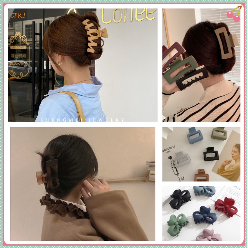 1 Kẹp Tóc Hình Chiếc Cua Thời Trang Cho Nữ