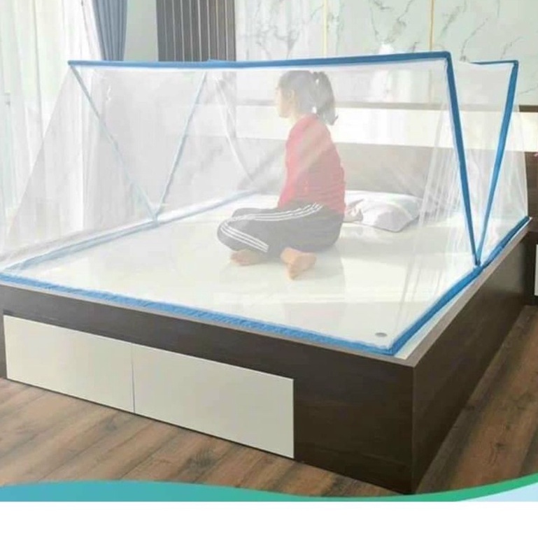 Màn Lưới Chống Muỗi Gấp Gọn Tiện Dụng Cho Người Lớn Và Trẻ Em, Màn Chụp Gấp Gọn Tự Bung Thông Minh, CHĂN GA GỐI VÀ NỆM
