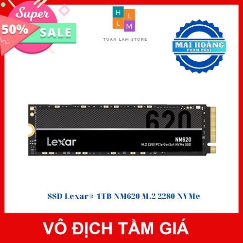 SSD Lexar® 256GB NM620 M.2 2280 NVMe SSD