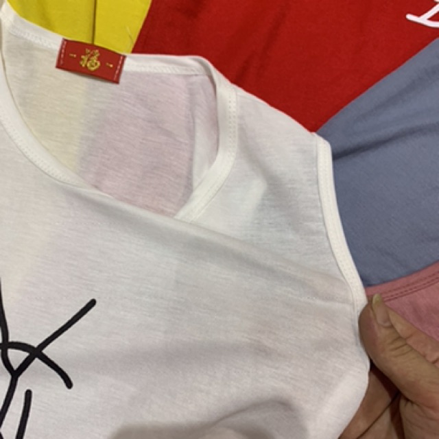 [Mã WASKT410K giảm 10K đơn 50K] Áo phông giấy sát nách chữ YL | BigBuy360 - bigbuy360.vn