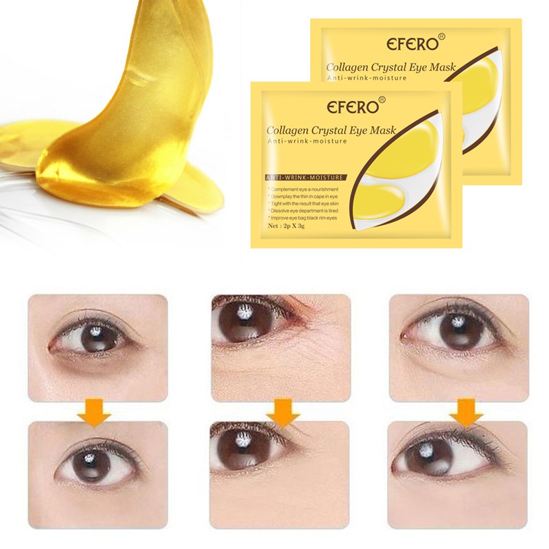 [ready] Eye Mask for Face Care Crystal Eyelid Patch Collagen Eyes Mask Gel Remove Black Anti-wrinkle Anti-Aging Eye Patche Anti-envelhecimento de cristal colágeno máscara de olho tapa-olhos anti-rugas remover olho  Eye Mask Patch Remove MOLI