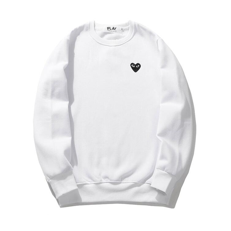 Áo sweater cổ tròn chất cotton hoạ tiết thêu thời trang cho nam và nữ