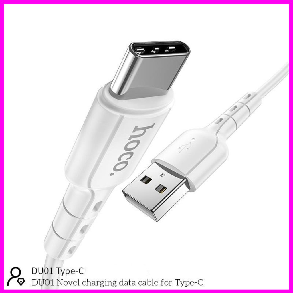 Cáp Sạc Nhanh Chân Type C.Hoco DU01 2.4A