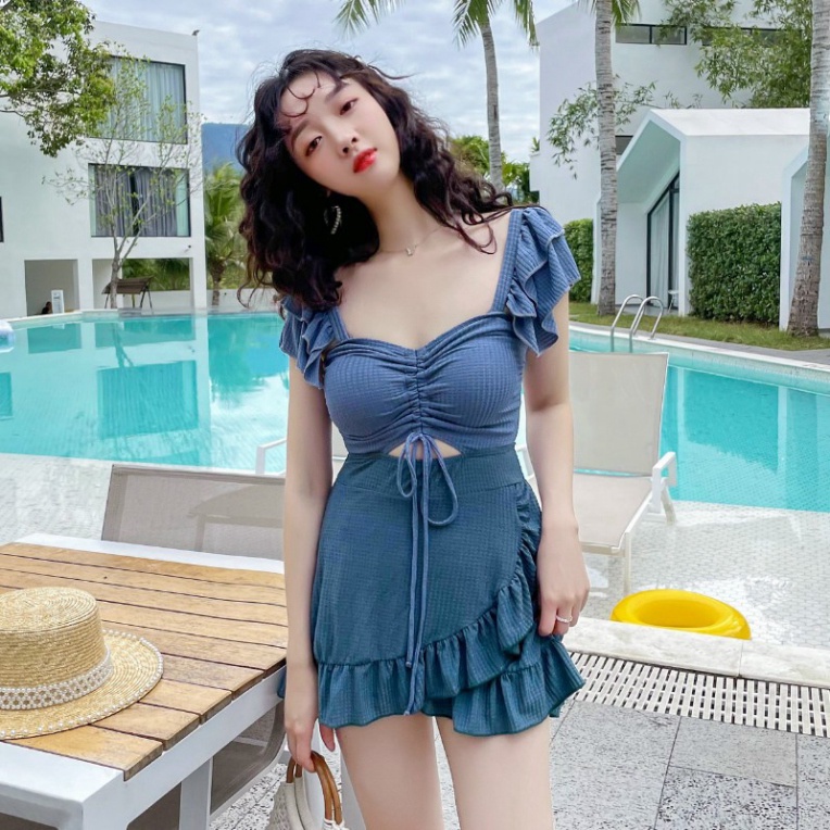 Đồ Bơi Nữ Kín Đáo Dạng Váy - Bikini Áo Bơi Liền Thân Đẹp | BigBuy360 - bigbuy360.vn