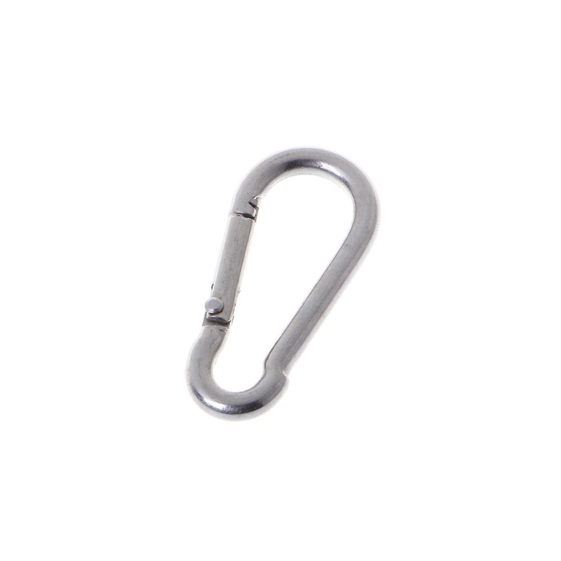 Móc khóa carabiner bằng thép không gỉ 304 khóa nhanh