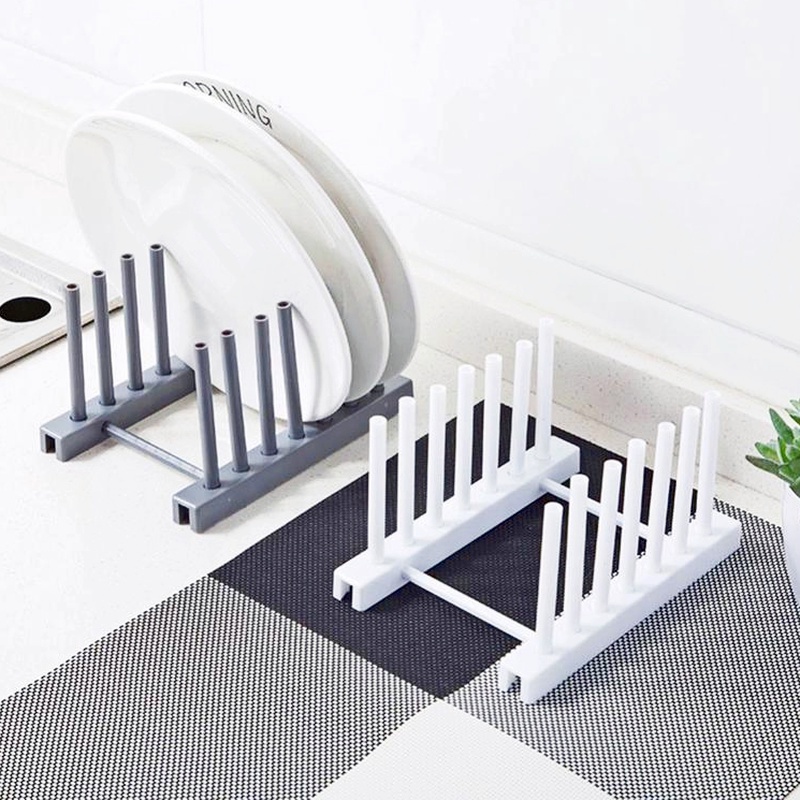 Giá Đỡ Hong Khô Ly Tách/Đĩa/Nắp Nồi Ráo Nước Cho Nhà Bếp