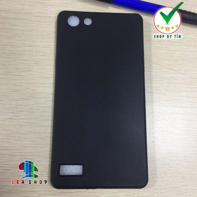Ốp lưng OPPO Neo 7 / A33 nhựa dẻo màu đen huyển bí