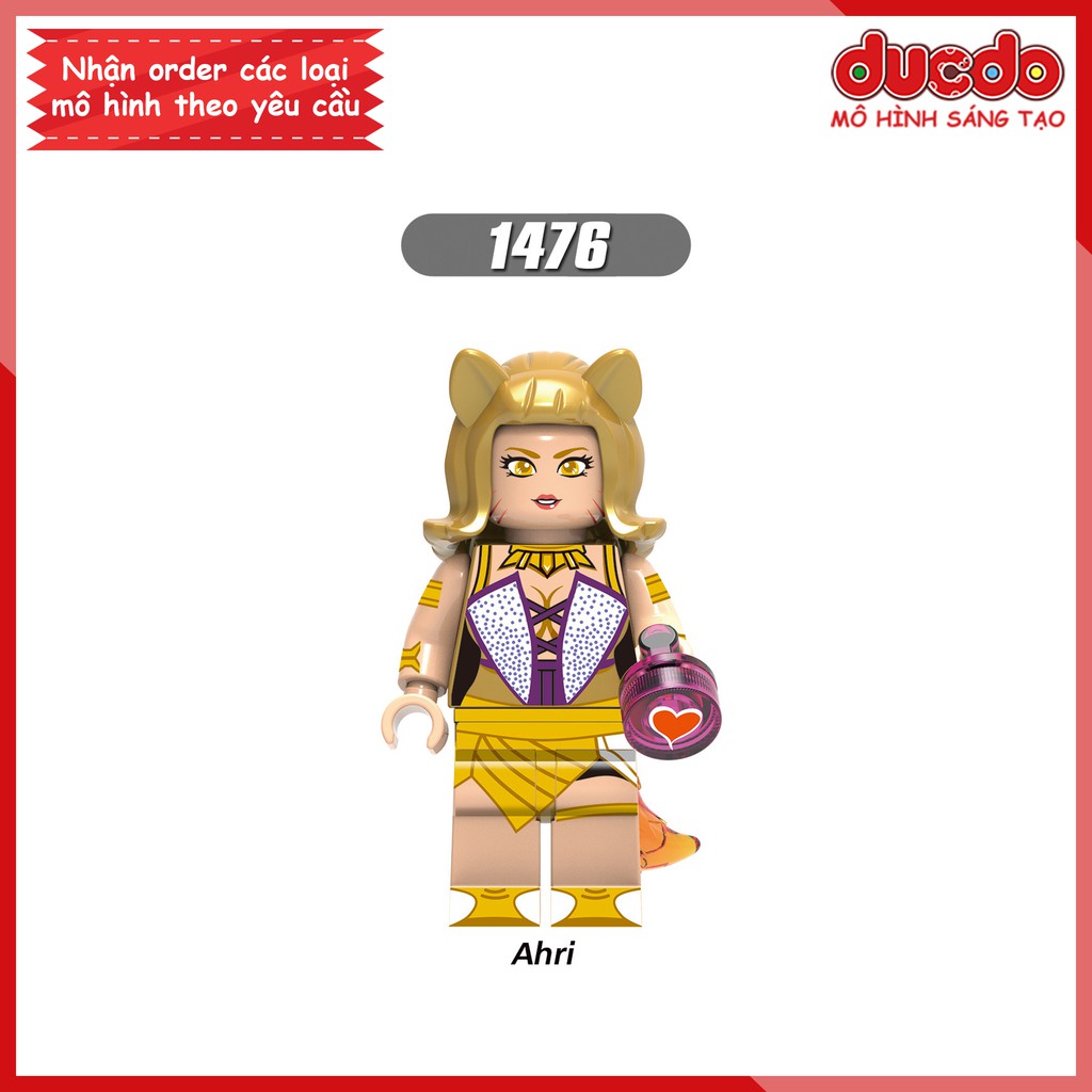 Minifigures các nhân vật trong Liên Minh Huyền Thoại - Đồ chơi Lắp ghép Xếp hình Mini Mô hình XINH X0283