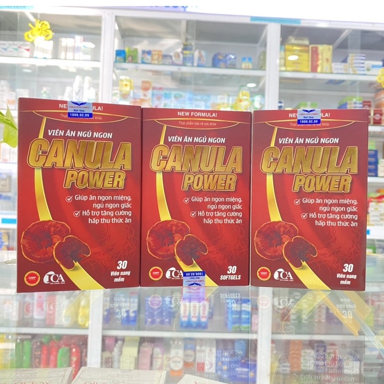 - CANULA POWER H30V - Viên ăn ngủ ngon, tăng cường hấp thu thức ăn