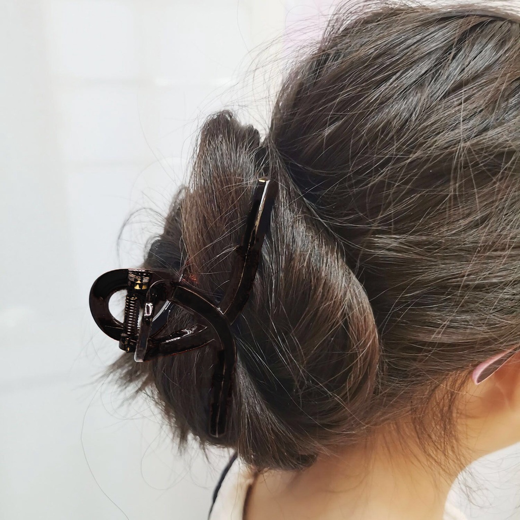 Kẹp Tóc Càng Cua Hàn Quốc Trong Suốt Nhiều Màu Xinh Loại Dài Cho Nữ KC02 JOLY