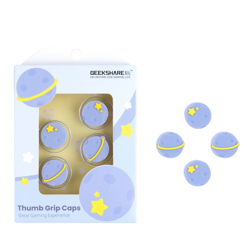Set 4 Vỏ Bọc Nút Điều Khiển Chơi Game PS5 Mềm Mại