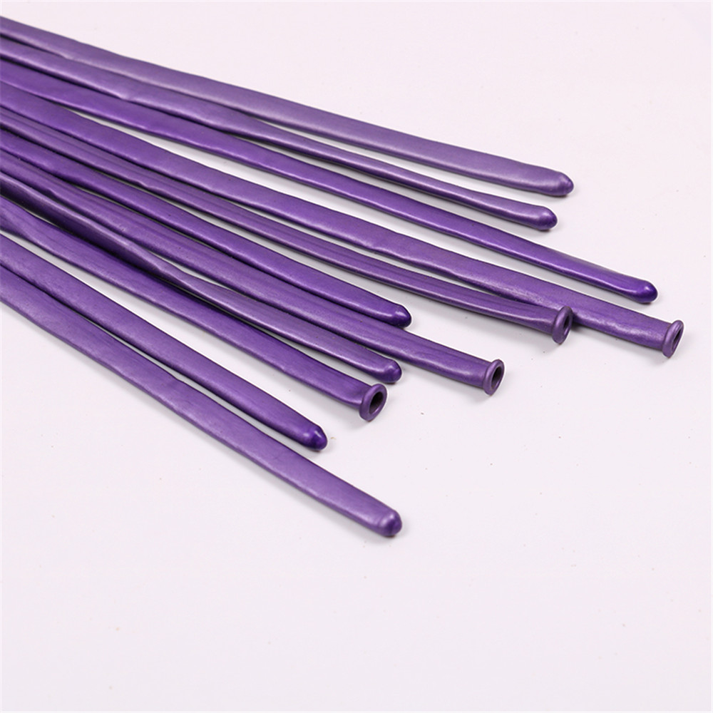 10 Bong Bóng Kim Loại Dài 1.2m Hình Động Vật Hoa Trang Trí Tiệc Cưới