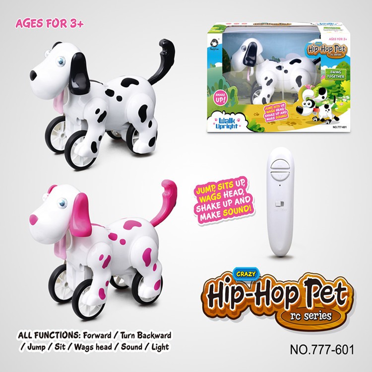 Chó robot hip hop điều khiển từ xa, chó robot mini, chó điều khiển, đồ chơi điều khiển từ xa, chó mini đi