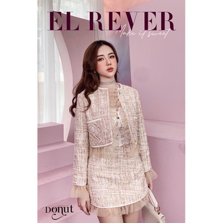Set dạ phối lưới tiểu thư
