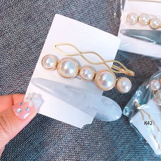 Set 3 kẹp tóc Hàn Quốc sang chảnh K42