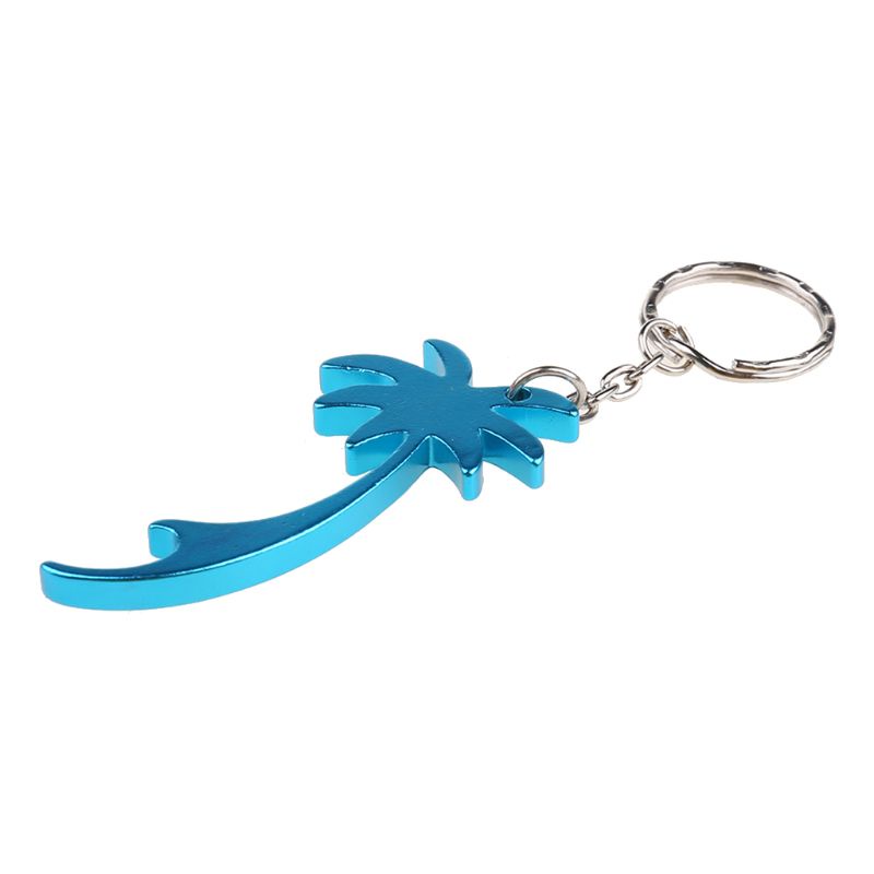 Dụng Cụ Mở Nắp Chai Bia Dạng Cây Cọ Bằng Nhôm Gắn Móc Khóa Tiện Lợi