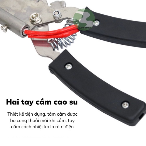 Kìm cắt đuôi bằng điện cho heo con - không chảy máu DN18