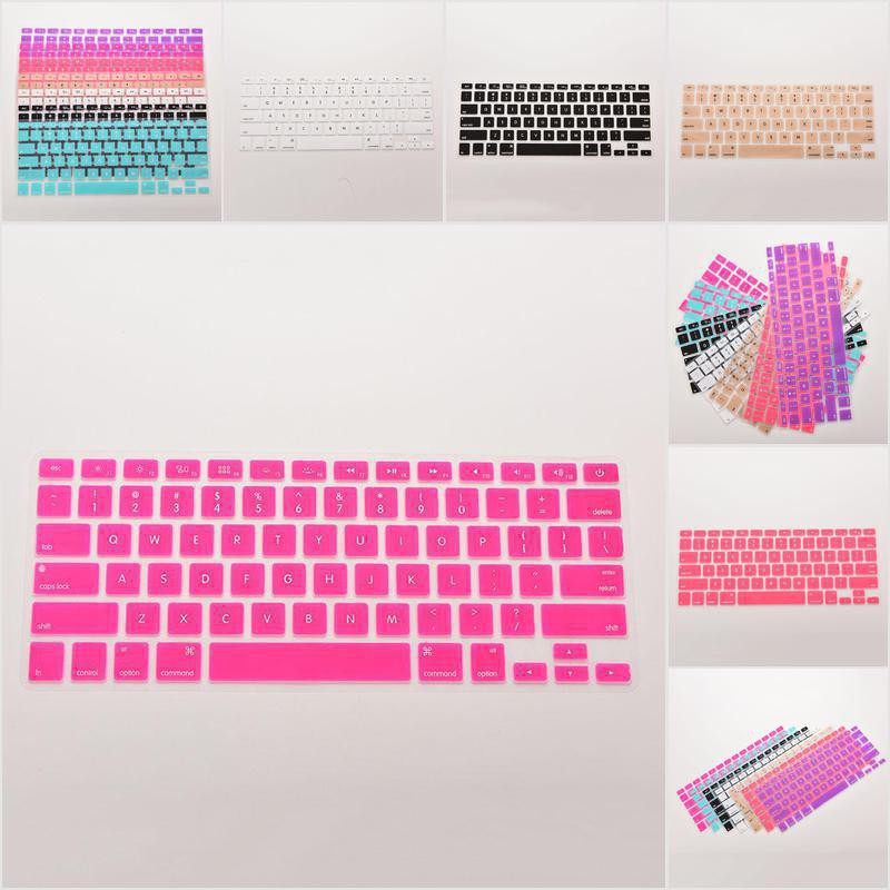 Vỏ Bọc Bàn Phím Bằng Silicon Cho Macbook Air Pro 13 "15" 17 "