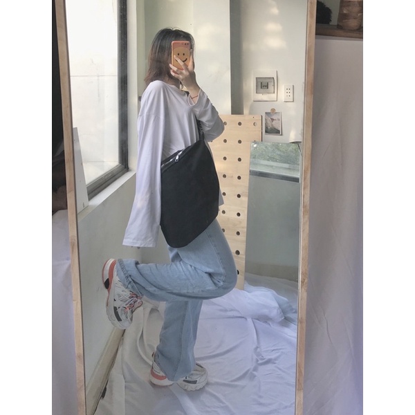 Túi đeo chéo unisex nam nư Vaoper2021 phối dây (có sẵn+video thật )