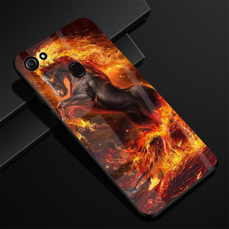 Ốp Lưng OPPO F5, F5 YOUTH, F7 mặt kính cường lực cao cấp thiết kế Độc Quyền