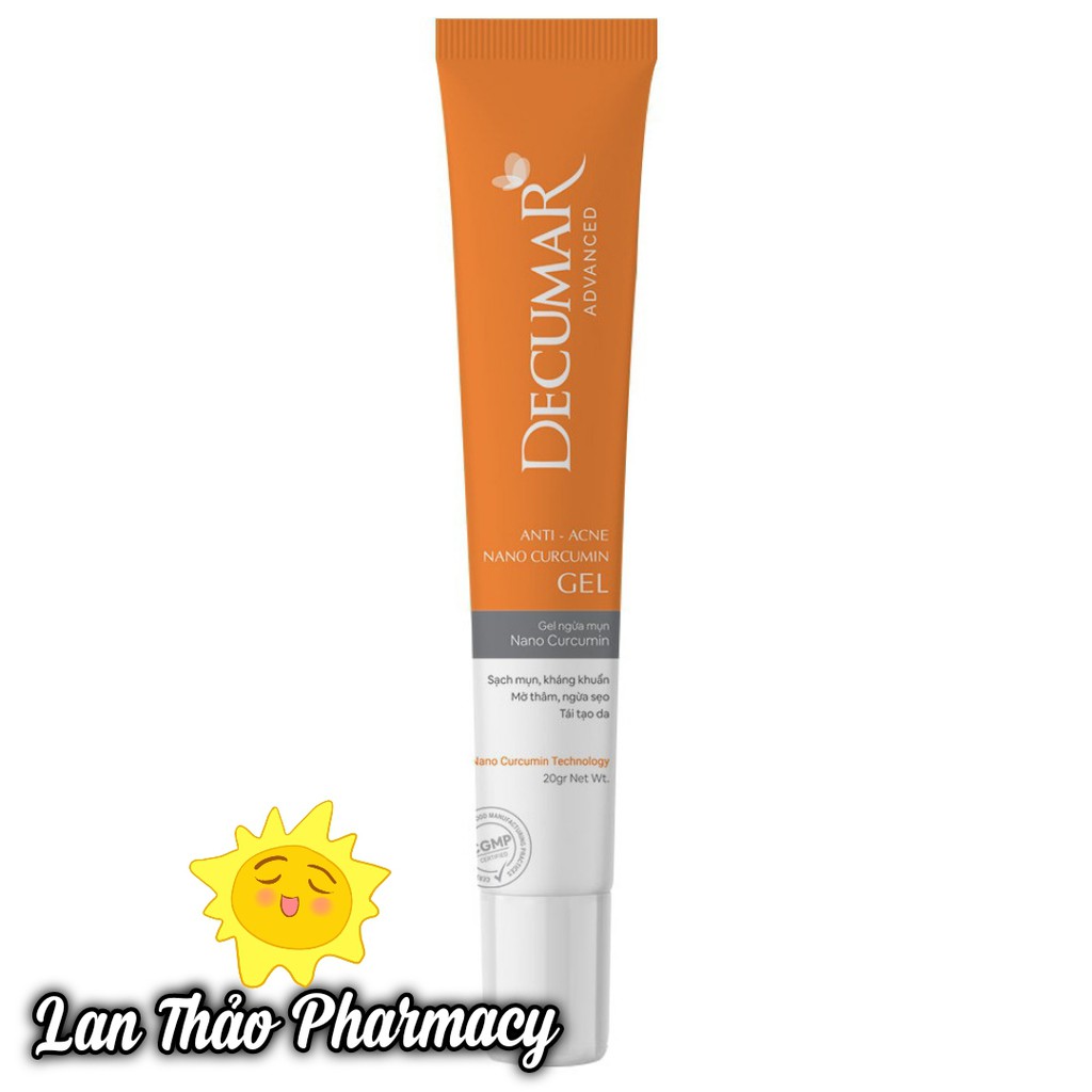 DECUMAR GEL CHÍNH HÃNG KEM NGHỆ NANO GIÚP GIẢM MỤN THÂM HIỆU QUẢ GIÁ SỈ