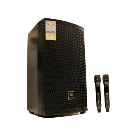 Loa kéo di động Kingbass T8 ( ĐỜI MỚI ) Loa Mini Công Suất Lớn Bass 30 Âm Thanh Cực Hay + Kèm 2 Mirco Hút Âm Ít Hú