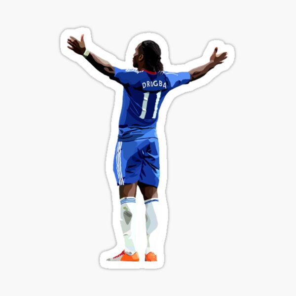 Set 30 Sticker hình dán CLB Chelsea, hình dán bóng đá, hình dán laptop, hình dán nón bảo hiểm