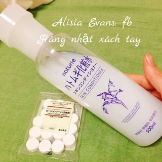 Naturie Skin Conditioner & mask kén muji