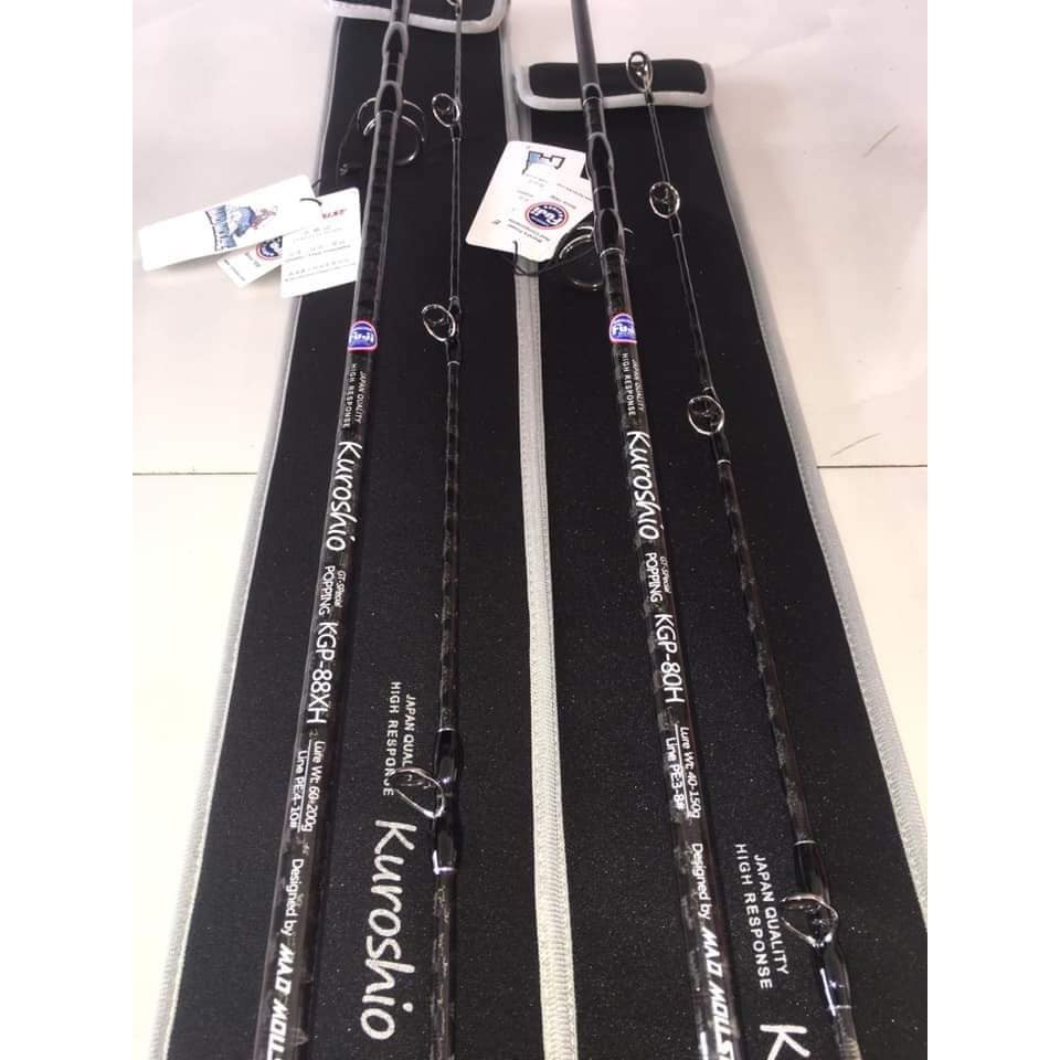 Cần câu Madmouse Popping Kuroshio, câu Lure ghềnh, đánh popping.