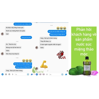 Nước súc miệng thảo mộc SUE'N