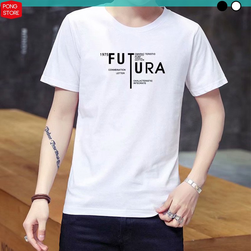Bộ thể thao hè  FREESHIP Đồ bộ thể thao nam FUTURE mặc nhà chất thun co giãn tay ngắn form rộng pongshop