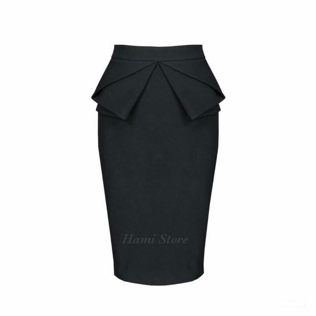 Chân váy bút chì sẻ sau - vạt bèo nhún🍀🌺 siêu kute | BigBuy360 - bigbuy360.vn