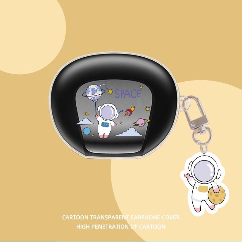 Edifier Vỏ Bảo Vệ Hộp Sạc Tai Nghe bluetooth Không Dây tws nb2 nb2 pro Bằng TPU Mềm Chống Sốc In Họa Tiết Hoạt Hình Đơn Giản Ốp