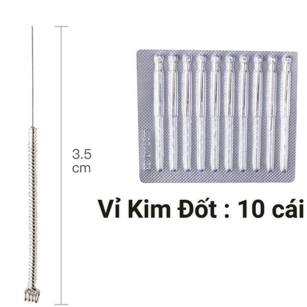 Đầu kim đốt nốt ruồi, Đầu kim to, đầu lắp kim máy 5in1, máy đốt mini... | BigBuy360 - bigbuy360.vn