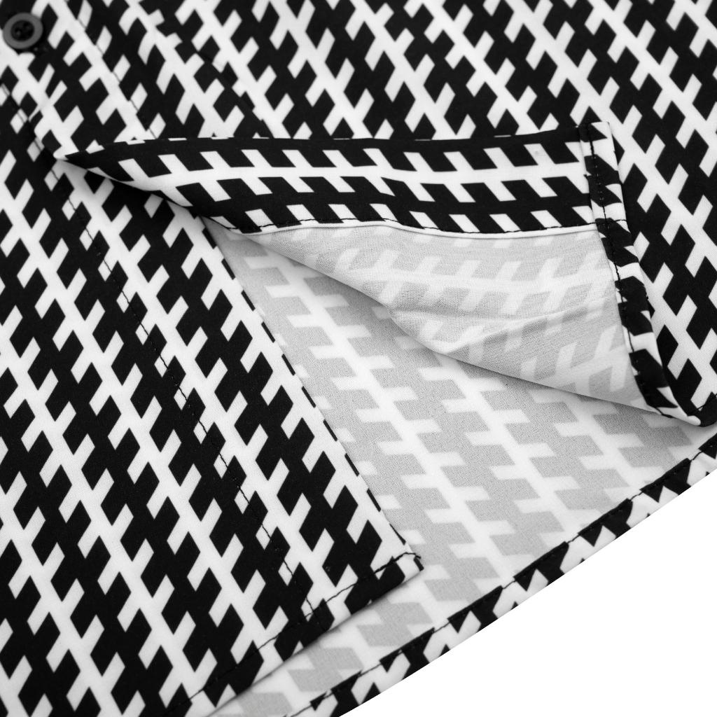 Áo sơ mi nam hoạ tiết SILVER GREY BOIZ vải lụa form rộng unisex