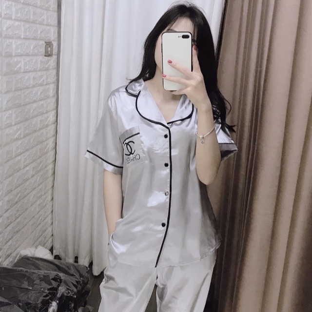 Bộ Pijama chất lụa đẹp