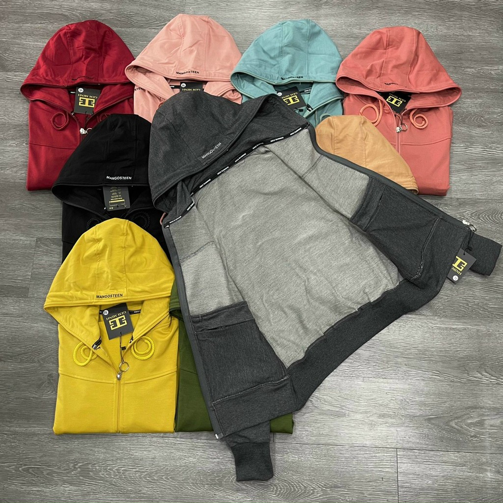 Áo Khoác Thun Chất Lime 10 Bản Sáu Túi  Nhiều Màu