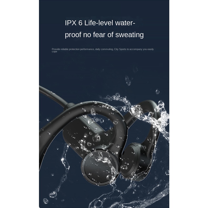 Tai Nghe Nhét Tai Bluetooth Không Thấm Nước Phong Cách Mới